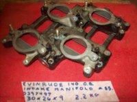 (image for) OMC Johnson Evinrude intake manifold upper 397497