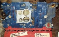 (image for) Crusader 210 Challenger Intake Manifold 96230
