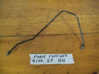 (image for) Force trim cylinder bottom hydraulic line F455253 35-75 HP