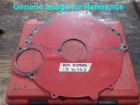 (image for) Ford Small Block 302 351 Starter Location Rear Plate