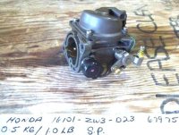 (image for) HONDA BF 40 CARBURETOR 16101-ZW3-D23