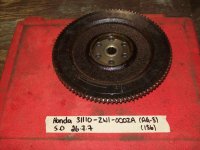 (image for) Honda Flywheel 31110-ZW1-000ZA AG-3 IS6
