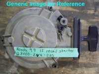 (image for) Honda Marine Recoil Starter Assy 28400-ZV4-023