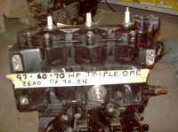 (image for) Johnson Evinrude 60 65 70 hp powerhead