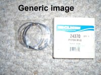 (image for) Johnson Evinrude 436289 piston ring set