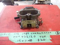 (image for) Johnson/Evinrude BRP 0432120, Carburetor (top)