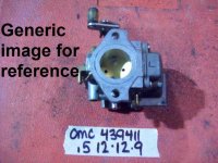 (image for) Johnson Evinrude Lower Carburetor 398340