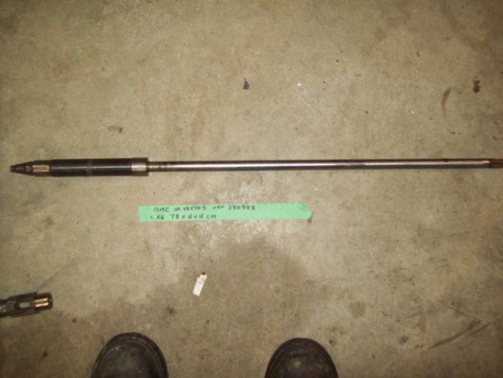 (image for) Johnson Evinrude driveshaft 382362 384426 - Click Image to Close