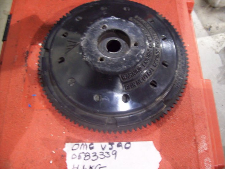 (image for) Johnson evinrude BRP 583339 flywheel 85 88 90 100 110 112 115 X - Click Image to Close