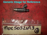 (image for) Johnson Evinrude Fuel Injector Assy 5032693