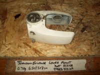 (image for) Johnson Evinrude lower mount port 323108 stbrd 323109