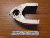 (image for) Johnson Evinrude mount bracket 322074