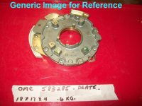 (image for) Johnson Evinrude Plate & Sleeve Assy 583285