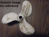 (image for) Johnson Evinrude propeller 380637