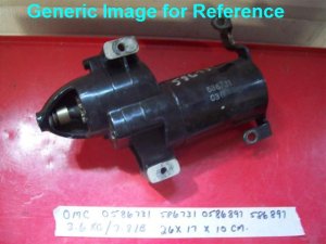 (image for) Johnson Evinrude Starter Motor Assy 0586731, 058689
