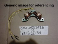 (image for) Johnson Evinrude Stator Assembly 582926