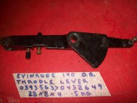(image for) Johnson Evinrude Throttle Lever 0393563 0432649 393563 432649