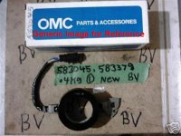 (image for) JOHNSON EVINRUDE TIMER BASE & SENSOR ASSY 583045, 583379