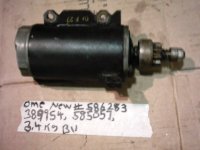 (image for) Johnson Evinrude V4 starter 586283 585051 585057 X