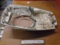 (image for) Johnson Evinrude Lower Motor Cover 324963, 391762