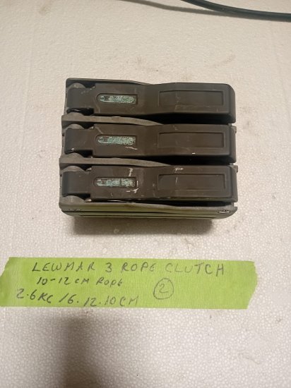 (image for) Lewmar Triple Rope SailBoat Clutch 10-12mm - Click Image to Close