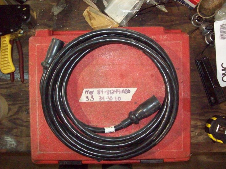 (image for) MerCruiser 20ft Wire Wiring cable Harness 812441A20 - Click Image to Close