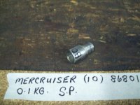 (image for) Mercruiser Gimbal Ring Hinge Pin 10-86801, 86801