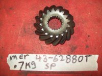 (image for) MerCruiser Mercury pinion gear 62880T, 62880
