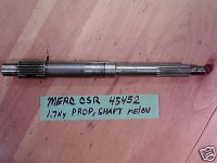 (image for) MerCruiser Propeller Prop shaft 45452