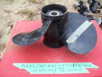 (image for) Propeller Prop 14x13 RH 15 Spline 3 Blade