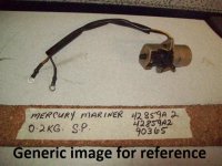 (image for) Mercury Primer Solenoid Enricher Valve 42859A2