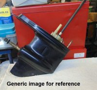 (image for) Mercury lower unit gear housing 7333A25