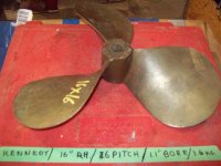 (image for) Propeller Prop 16x16 RH 3 Blades