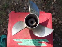 (image for) Propeller Prop 15x21 LH 15 Spline 3 Blade
