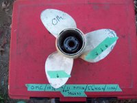 (image for) Propeller Prop 10.5x11 RH 15 spline 3 Blade