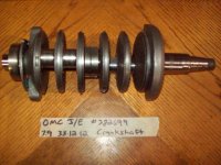(image for) OMC Johnson Evinrude crank shaft 382699
