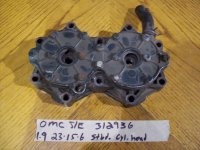 (image for) OMC Johnson Evinrude starboard cylinder head 312936