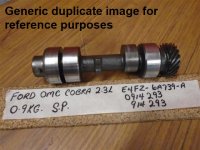 (image for) OMC 2.3 auxiliary shaft 914293