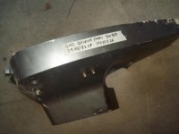 (image for) OMC seadrive 2.7 L lower starboard engine cover 984950 0948950