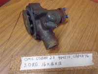 (image for) OMC Cobra 2.3 Water Pump 984876, 0984876