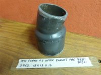 (image for) OMC Cobra 4.3 Upper Exhaust Pipe 912317 914561