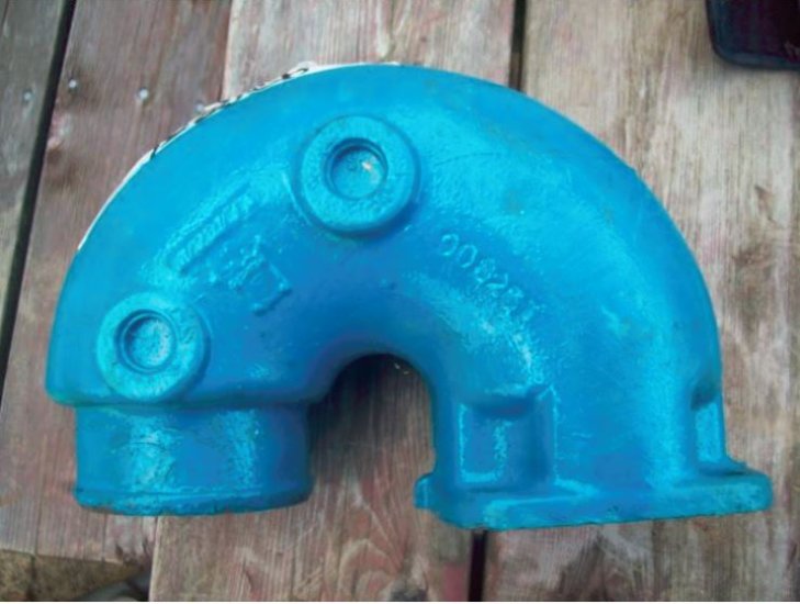 (image for) OMC Exhaust Elbow Riser 908251 - Click Image to Close