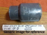 (image for) OMC Exhaust Pipe 912375