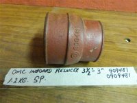 (image for) OMC Inboard Exhaust Reducer 909481 0909481