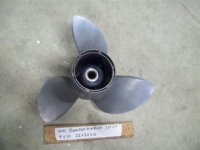 (image for) OMC Johnson Evinrude 13 3/8 x 17 Stainless Propeller 384139