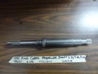 (image for) OMC KING COBRA PROPSHAFT 986187, 0986187