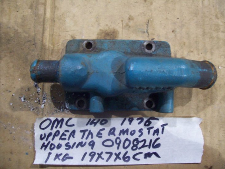 (image for) OMC upper thermostat housing 908216 - Click Image to Close