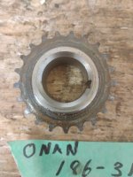 (image for) ONAN 186-3161 CRANKSHAFT SPROCKET