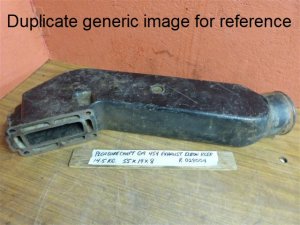 Pleasurecraft GM 454 Exhaust Elbow Riser R029004 Pleasurecraft PCM 454 ...