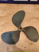 Propeller 20X21 LH Left Hand 1 3/8 (image for) Propeller 20X21 LH Left Hand 1 3/8